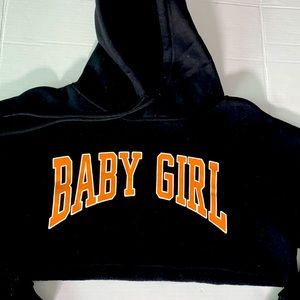 FashionNova Cropped hoodie BABYGIRL